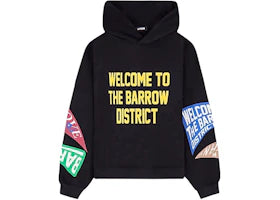 Barrow Logo Hoodie Black