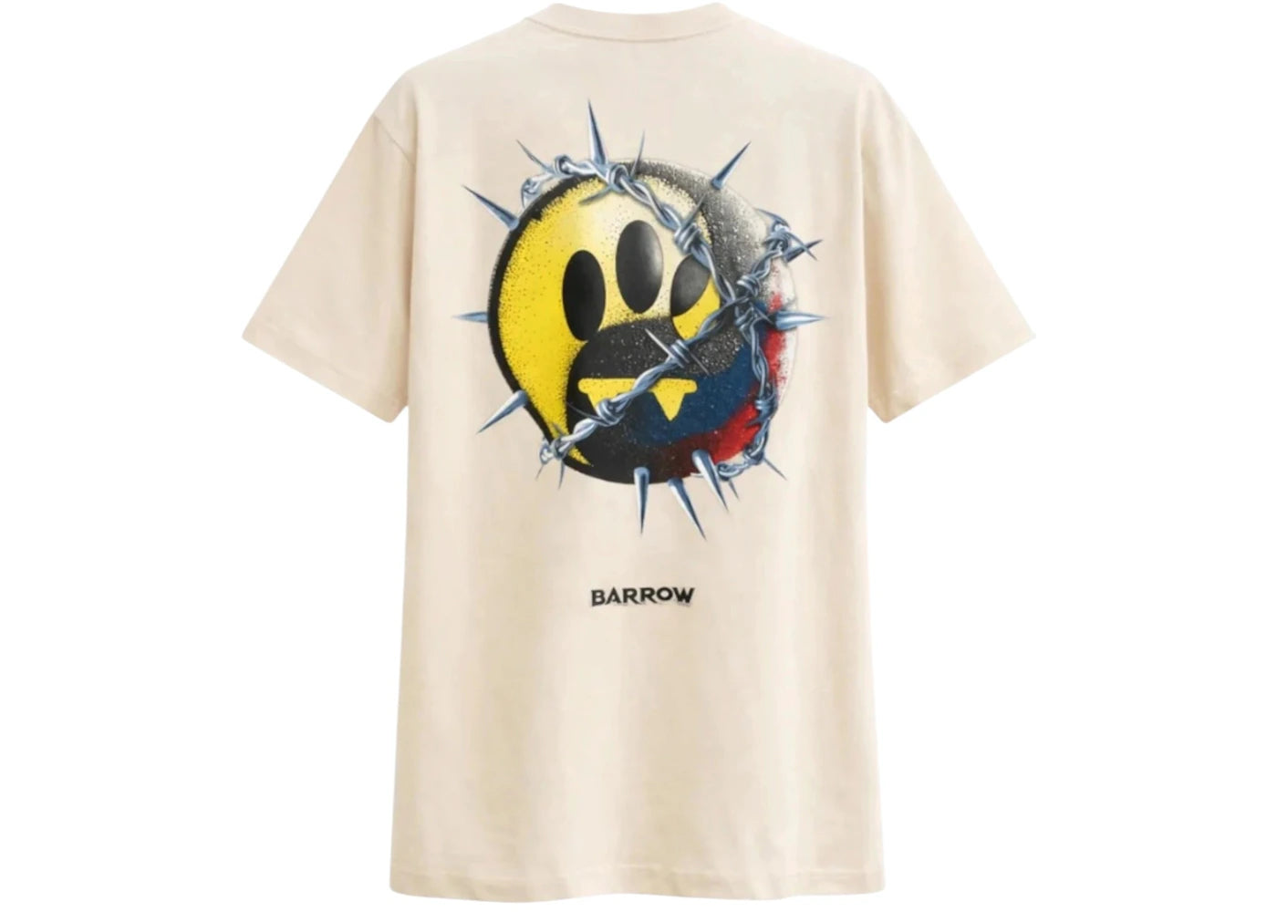 Barrow S6BWUATH103 Jersey T-shirt Sand - vue secondaire B