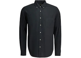 Beams Plus B.D. Color Broad Casual Shirt Blue - vue 360