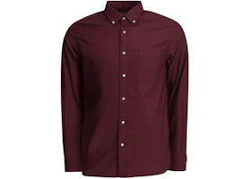 Beams Plus BD Color Oxford Shirt Bordeaux