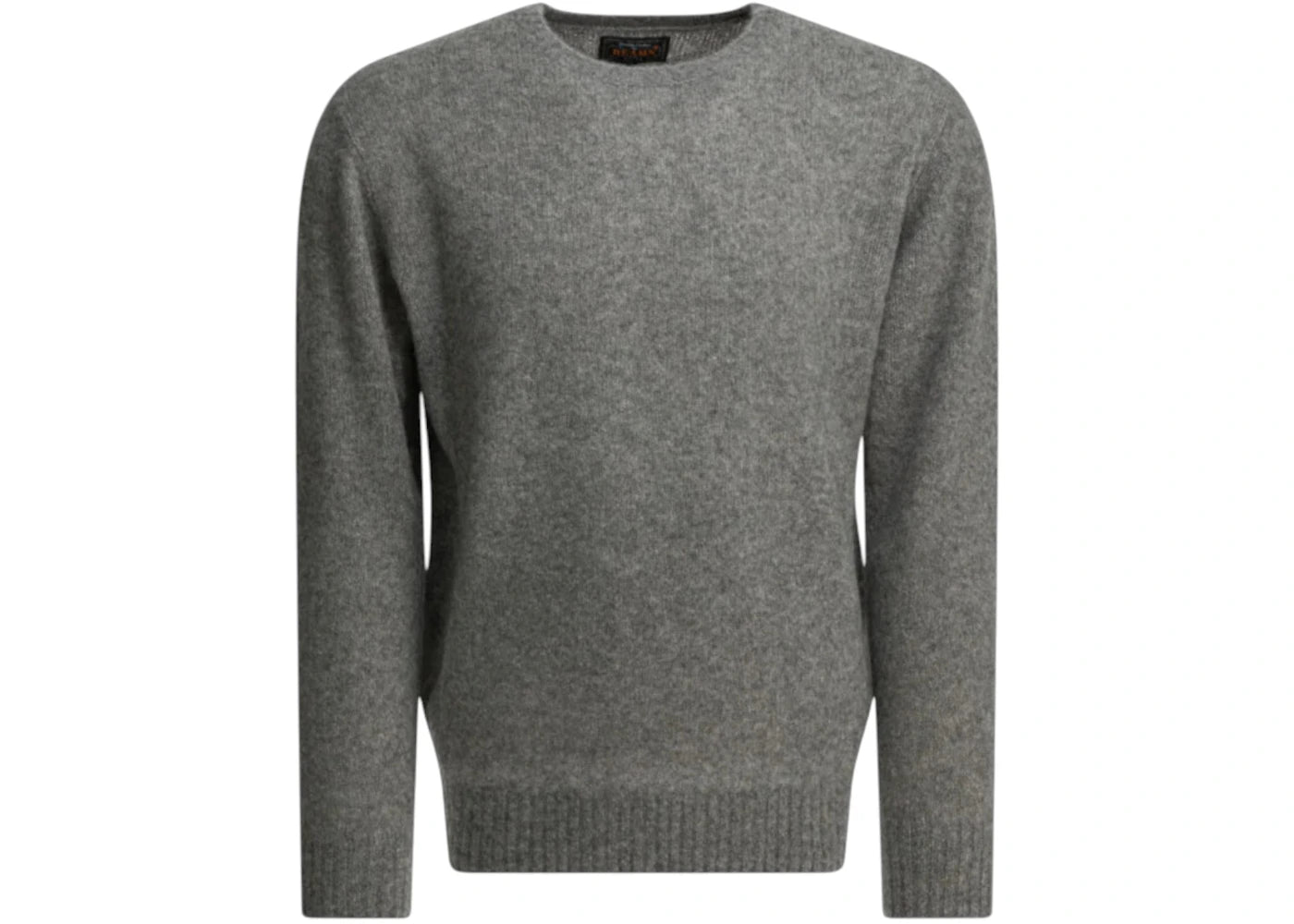 Beams Plus Cashmere Blend Crewneck Sweater Grey - vue secondaire A