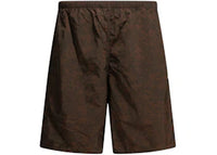 Beams Plus Mil Athletic Tracksuit Shorts Brown