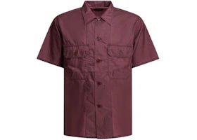 Beams Plus Mil Sht Casual Shirt Fuchsia - vue 360