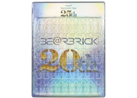 Bearbrick 20th/Medicom Toy 25th Anniversary Limited Edition Display Blister Board - vue 360