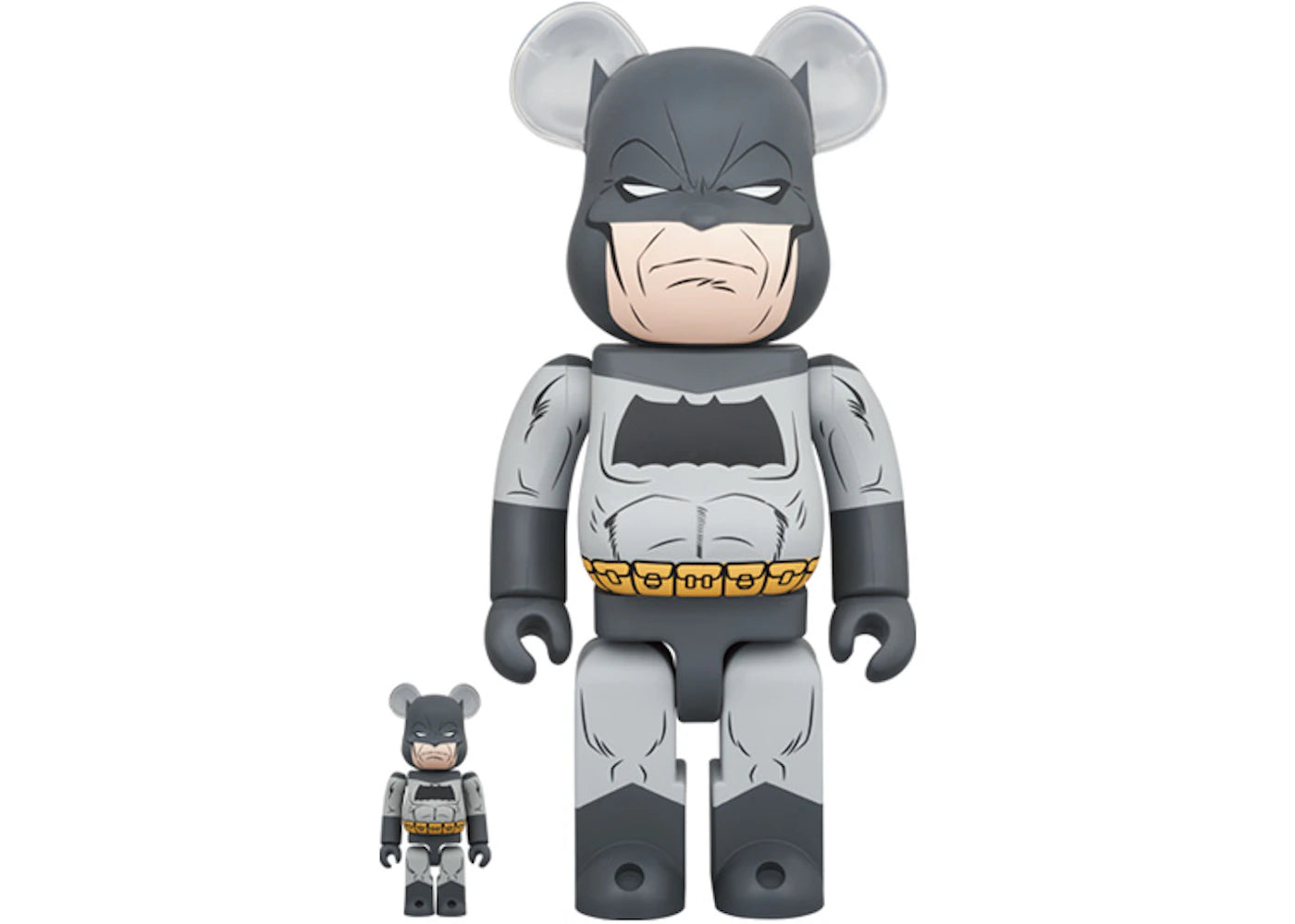 Bearbrick Batman The Dark Knight Returns 100% & 400% Set - vue secondaire A