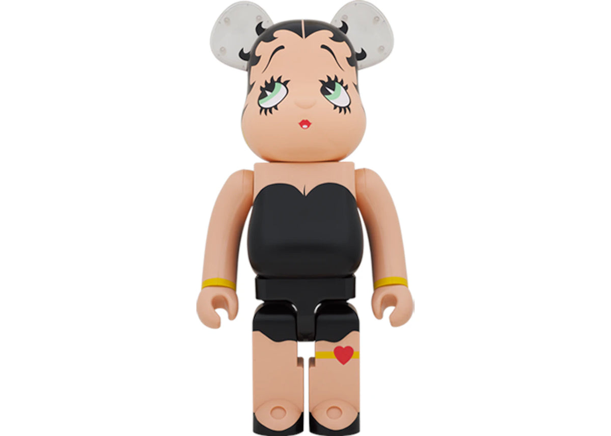 Bearbrick Betty Boop (TM) 1000% Black Ver. - vue secondaire A