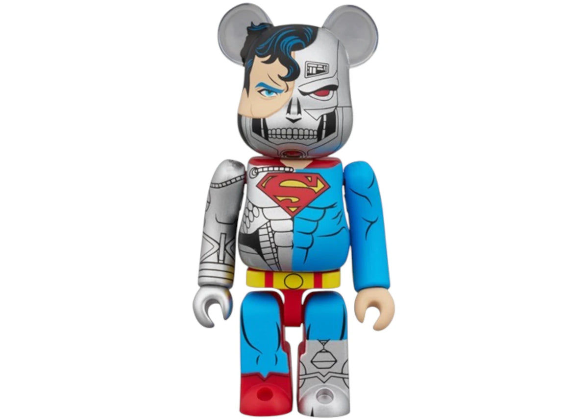 Bearbrick Cyborg Superman 100% & 400% Set - vue secondaire B