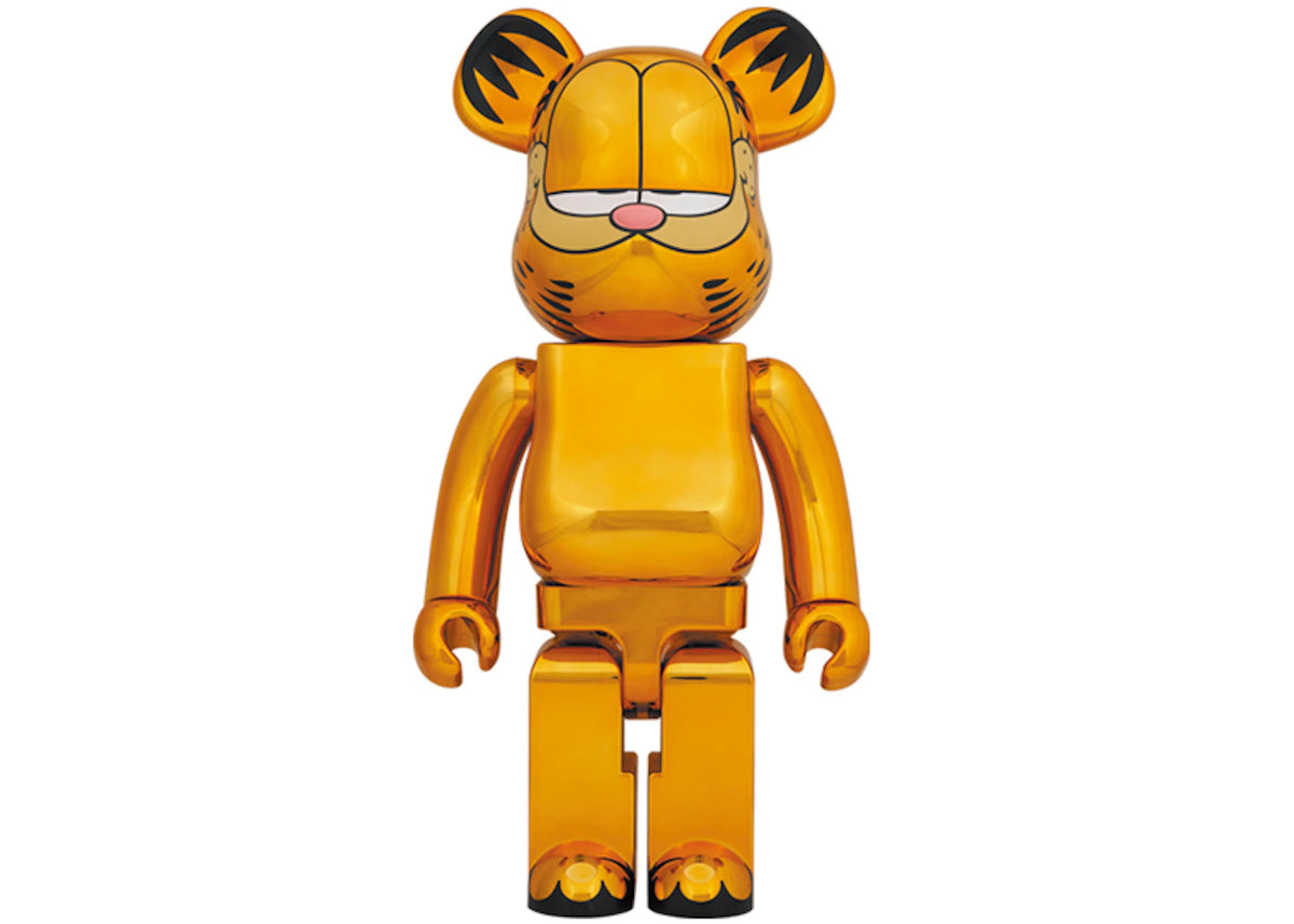 Bearbrick Garfield 1000% Gold Chrome Ver. - vue secondaire A