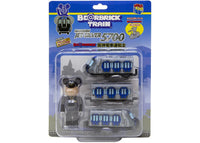Bearbrick Hanshin Jet-Silver 5700 Special Edition Train And Hanshin Train Driver Train Figure Set