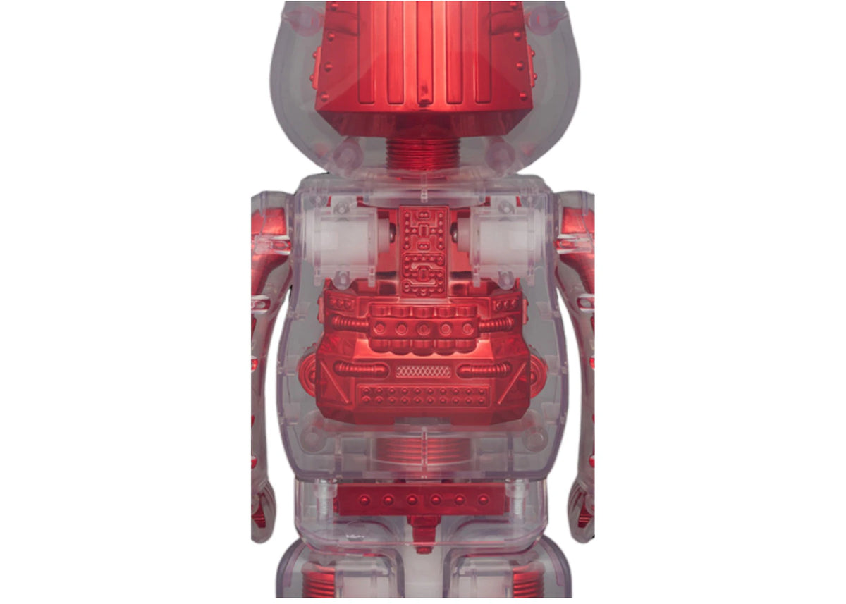 Bearbrick HxS (HIROTA SAIGANSHO) METALLIC RED 400% Red / Metallic - vue secondaire B