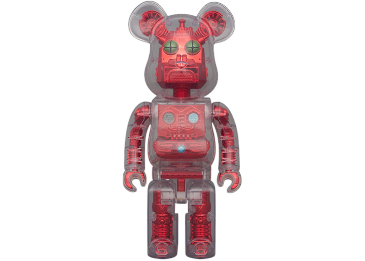 Bearbrick HxS (HIROTA SAIGANSHO) METALLIC RED 400% Red / Metallic - vue secondaire A