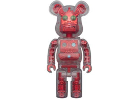 Bearbrick HxS (HIROTA SAIGANSHO) METALLIC RED 400% Red / Metallic - vue 360