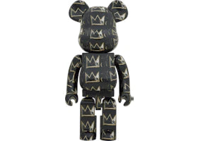 Bearbrick Jean-Michel Basquiat #8 1000% - vue 360