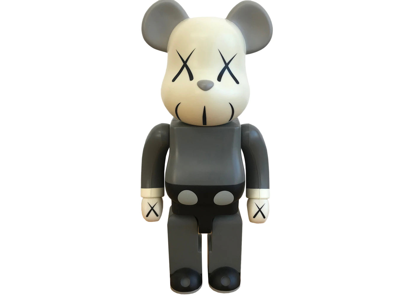 Bearbrick KAWS 400% Grey - vue 360