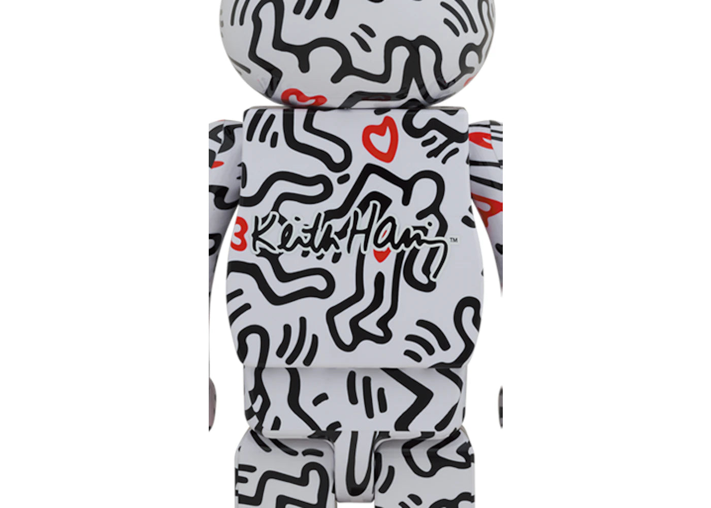 Bearbrick Keith Haring #8 1000% - vue secondaire A
