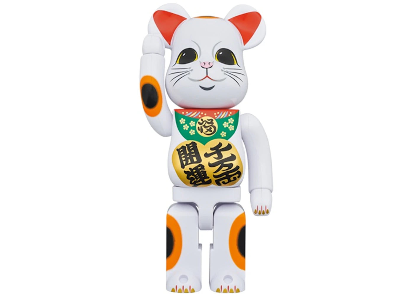 Bearbrick Lucky Cat Good Luck Ten Million Ryo 400% - vue 360