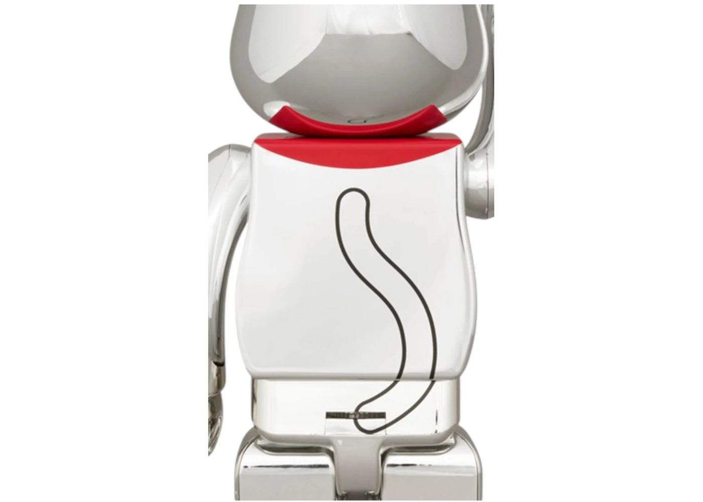 Bearbrick Lucky Cat Silver Plated Luminous 4 - vue secondaire B