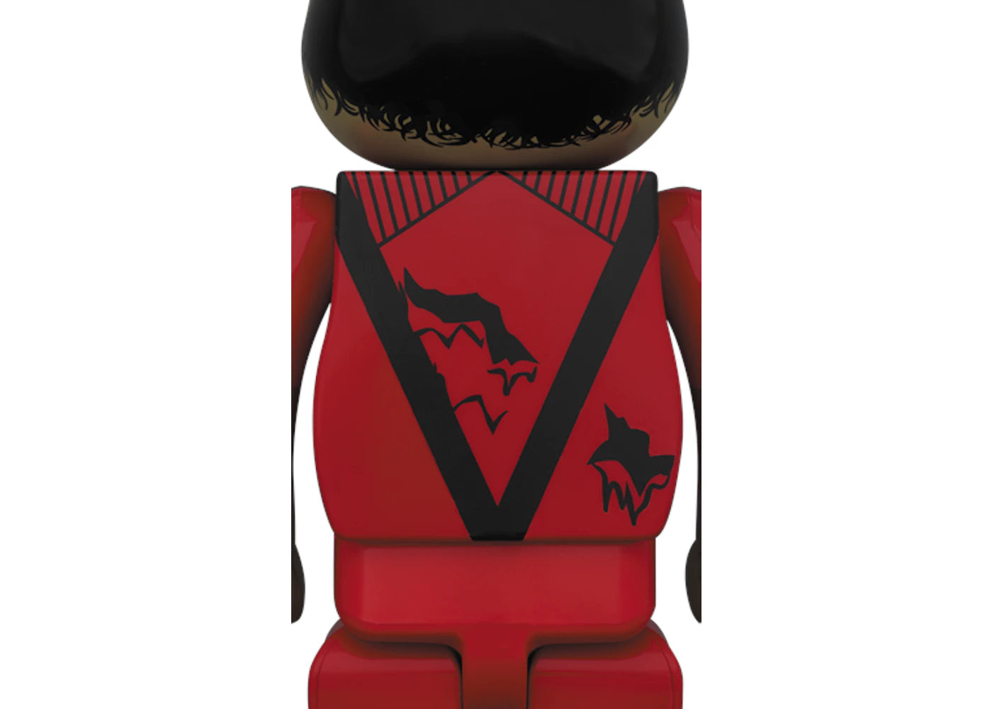 Bearbrick Michael Jackson Zombie 100% & 400% Set Red - vue secondaire B