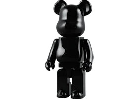 Bearbrick Piano Black 400% Black Wood - vue 360