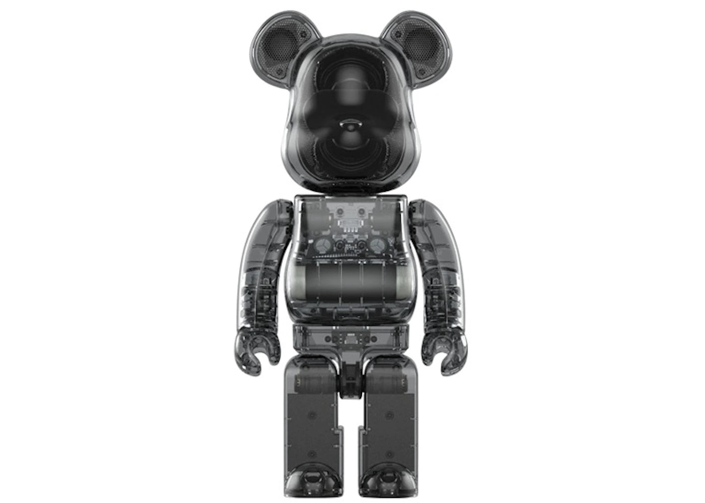 Bearbrick Rinaro Audio 400% Portable Speaker Smoke - vue secondaire A