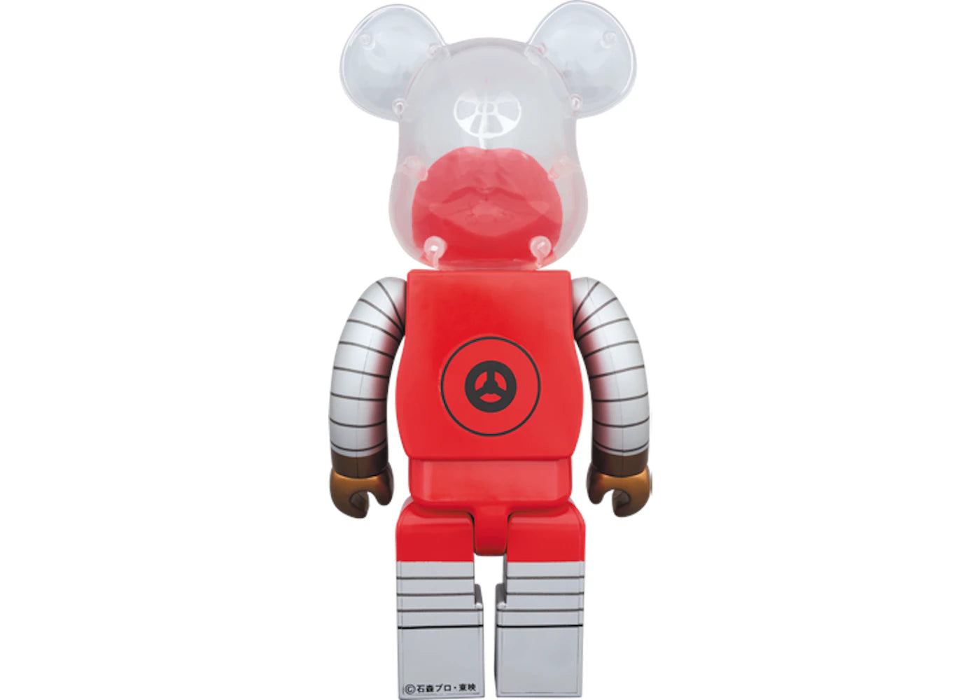 Bearbrick Robocon 1000% Red/Grey - vue secondaire B