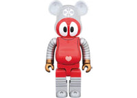 Bearbrick Robocon 1000% Red/Grey