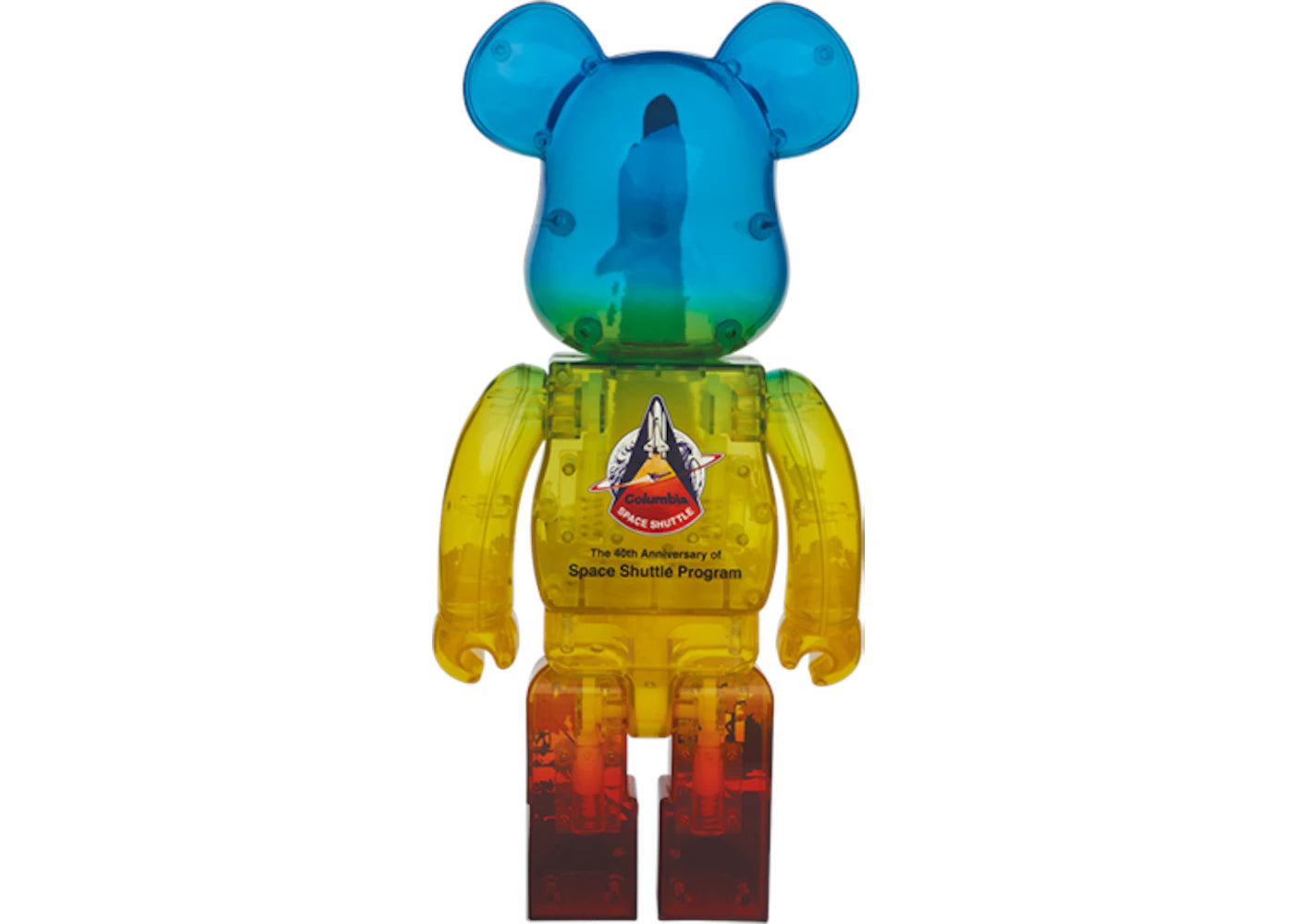 Bearbrick SPACE SHUTTLE LAUNCH Ver. 100% & 400% Set - vue secondaire B