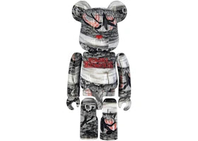 Bearbrick Series 44 Stranger Things Heterochromia (Opened Blind Box & Card Included) 100% - vue 360