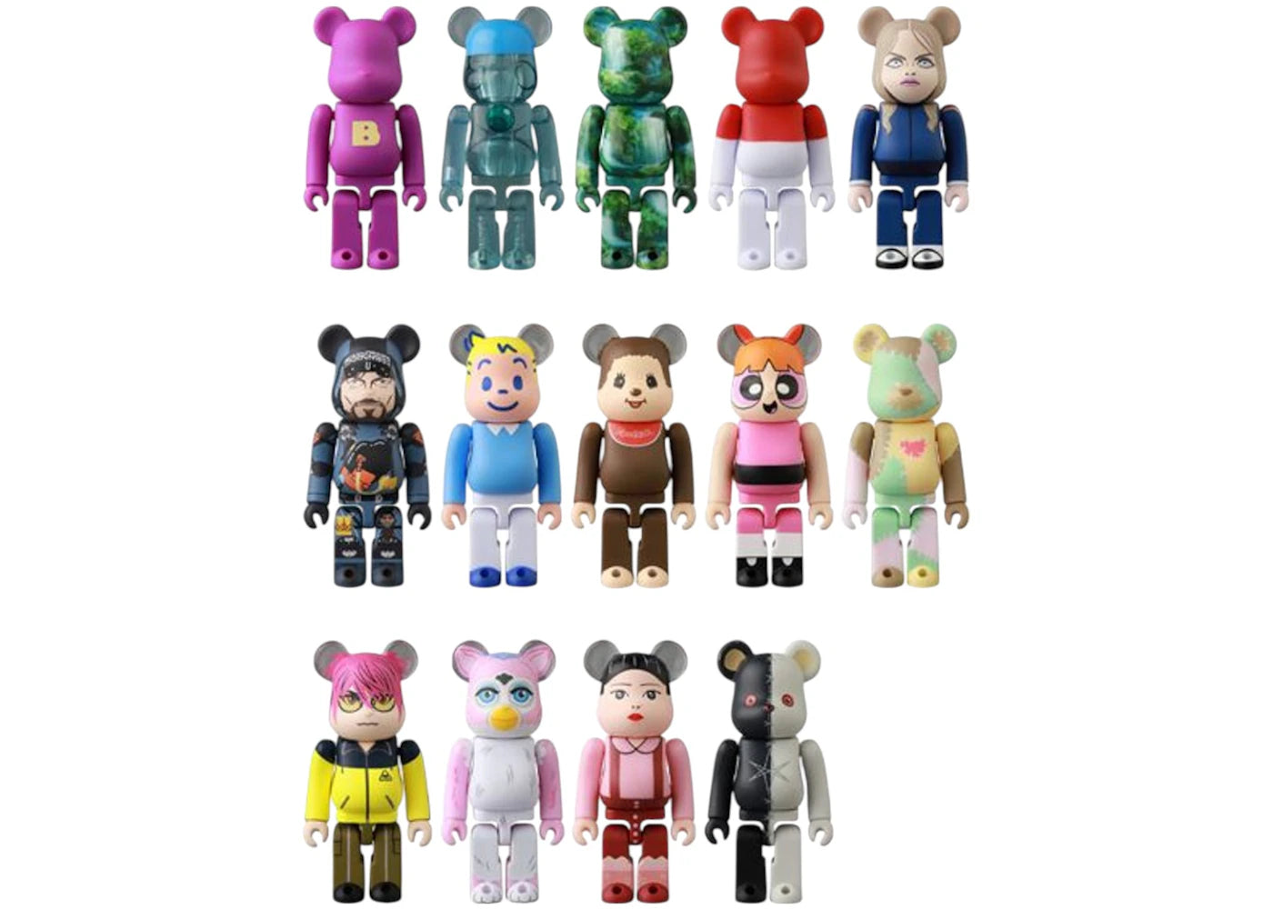 Bearbrick Serie 50, versiegelter Karton, 100% (24 Blindboxen)