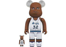 Bearbrick Shaquille O'Neal (Orlando Magic) 100% & 400% Set - vue 360
