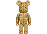 Bearbrick x BAPE x Hajime Sorayama Camo Shark 1000% Gold