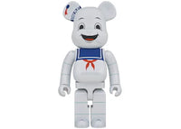 Bearbrick Stay Puft Marshmallow Man 1000% White Chrome Ver.