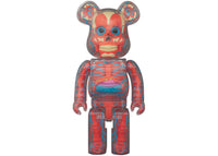 Bearbrick THE HUMAN BEAR ORANGE VARIANT Ver. 400% Orange