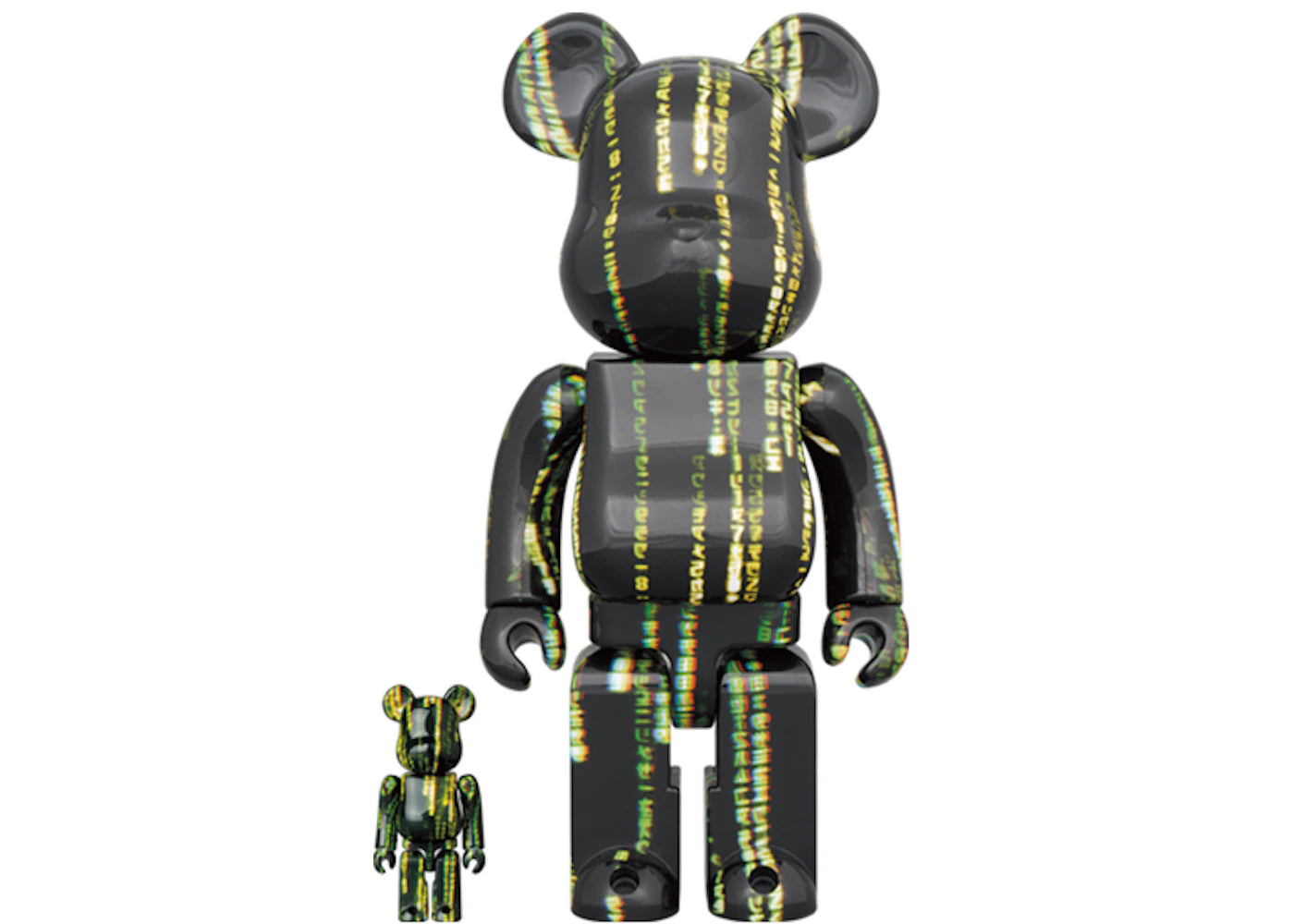 Bearbrick The Matrix Resurrections 100% & 400% Set - vue 360