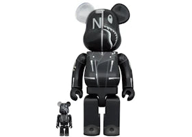 Bearbrick x A Bathing Ape x Neighborhood 100% & 400% Set - vue 360
