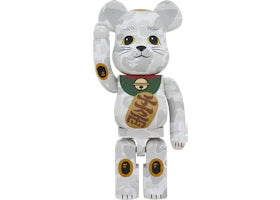 Bearbrick x BAPE (R) Maneki Neko 1000% - vue 360