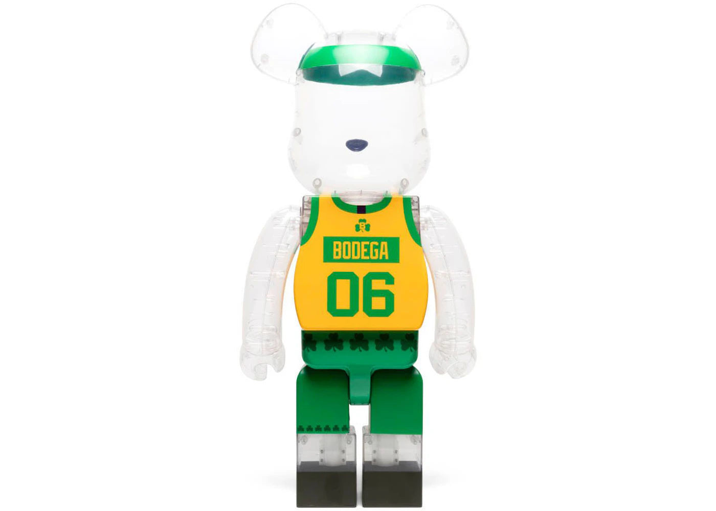 Bearbrick x Bodega x NBA Worldwide Respect Boston Celtics 1000% - vue secondaire B