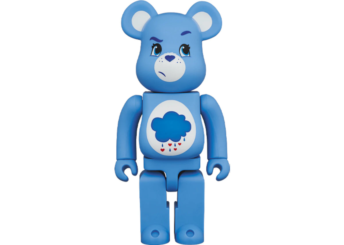 Bearbrick x Care Bears Grumpy Bear (TM) 1000% - vue 360