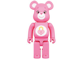 Bearbrick x Care Bears Secret Bear 1000% Pink - vue 360