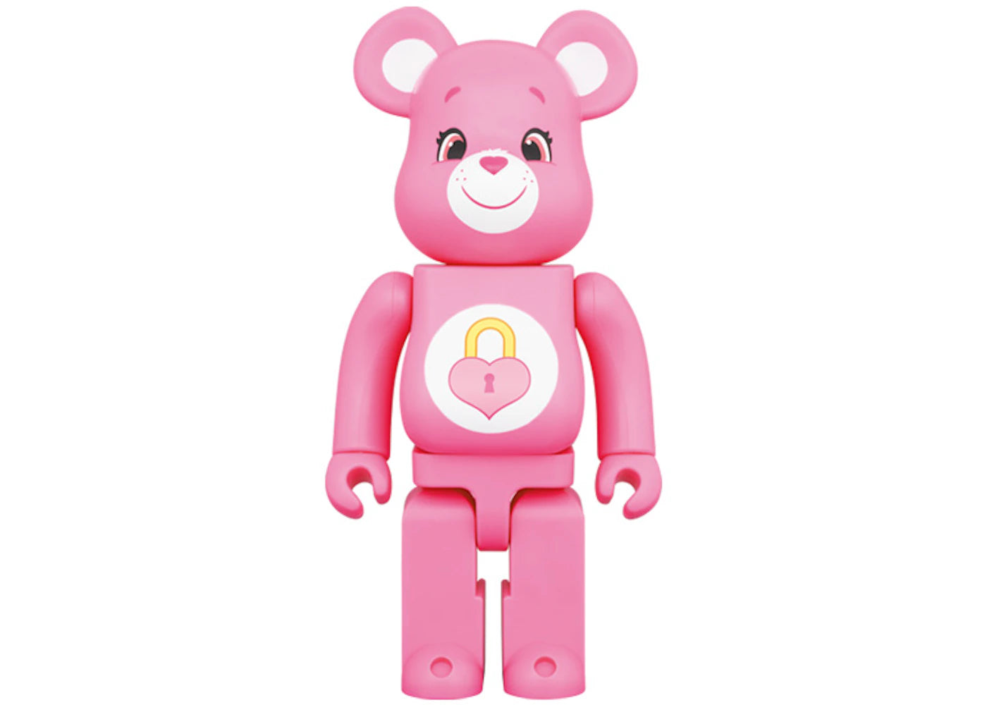 Bearbrick x Care Bears Secret Bear 1000% Pink - vue secondaire A