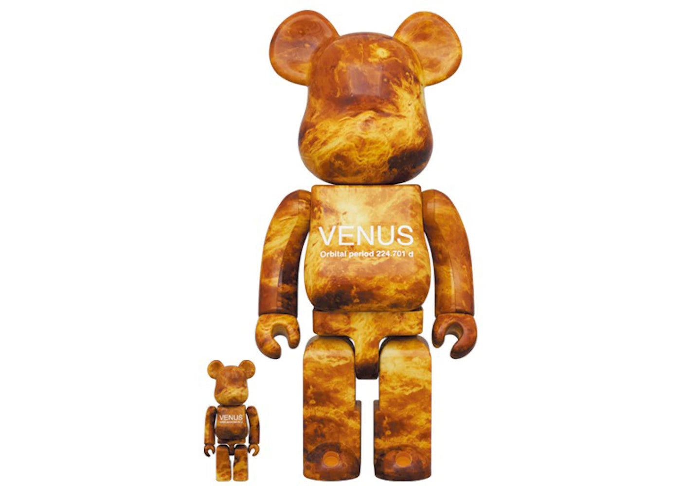 Bearbrick x Davini+ NASA vs Exploration Venus 100% & 400% Set - vue 360