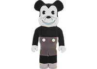 Bearbrick x Disney Mickey Mouse Vintage Version 1000% Black/White