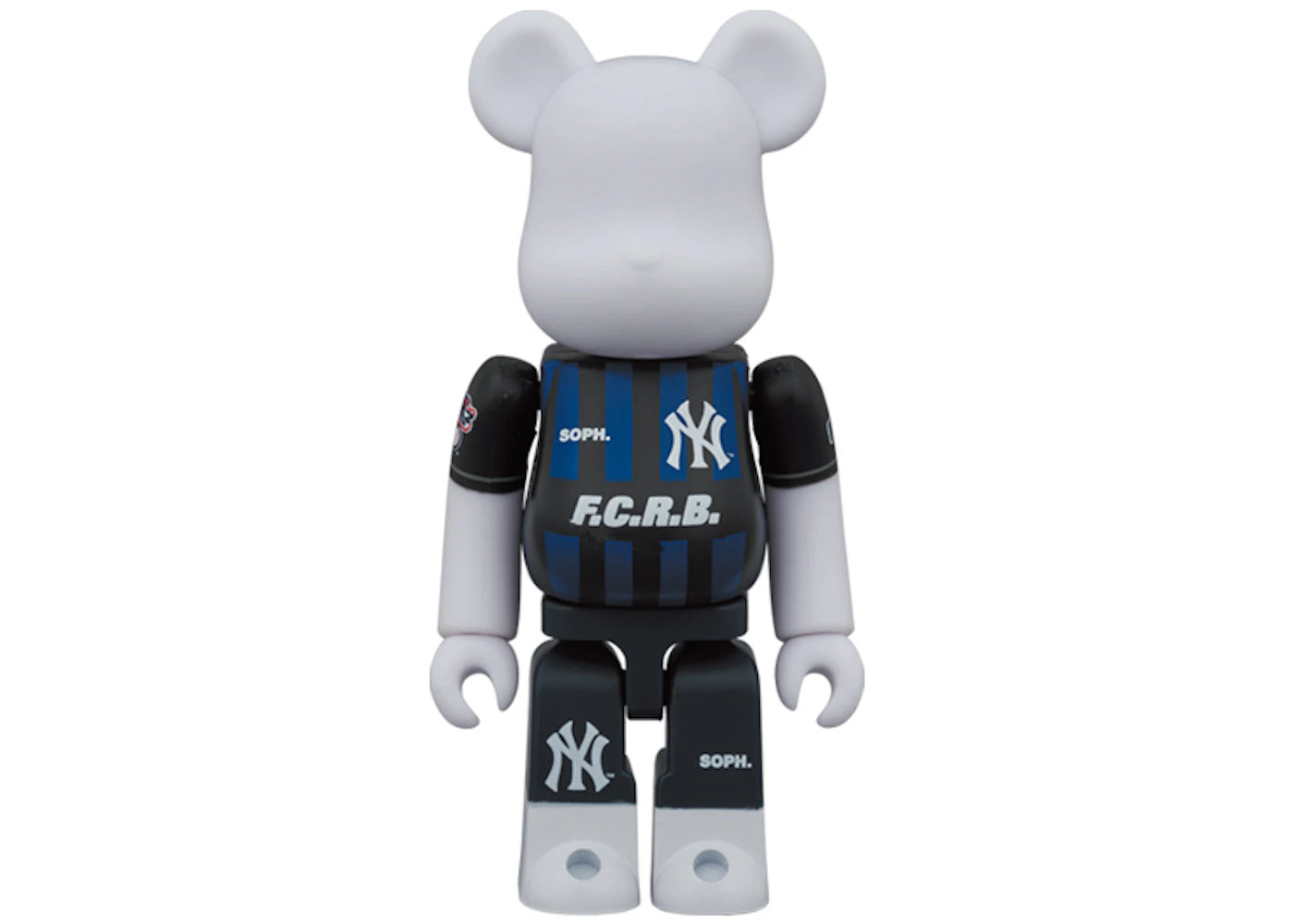 Bearbrick x F.C.R.B. x MLB (New York Yankees) 100% & 400% Set - vue secondaire B