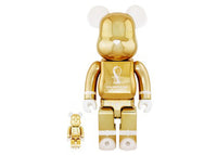 Bearbrick x FIFA World Cup Qatar 2022 100% & 400% Gold Set