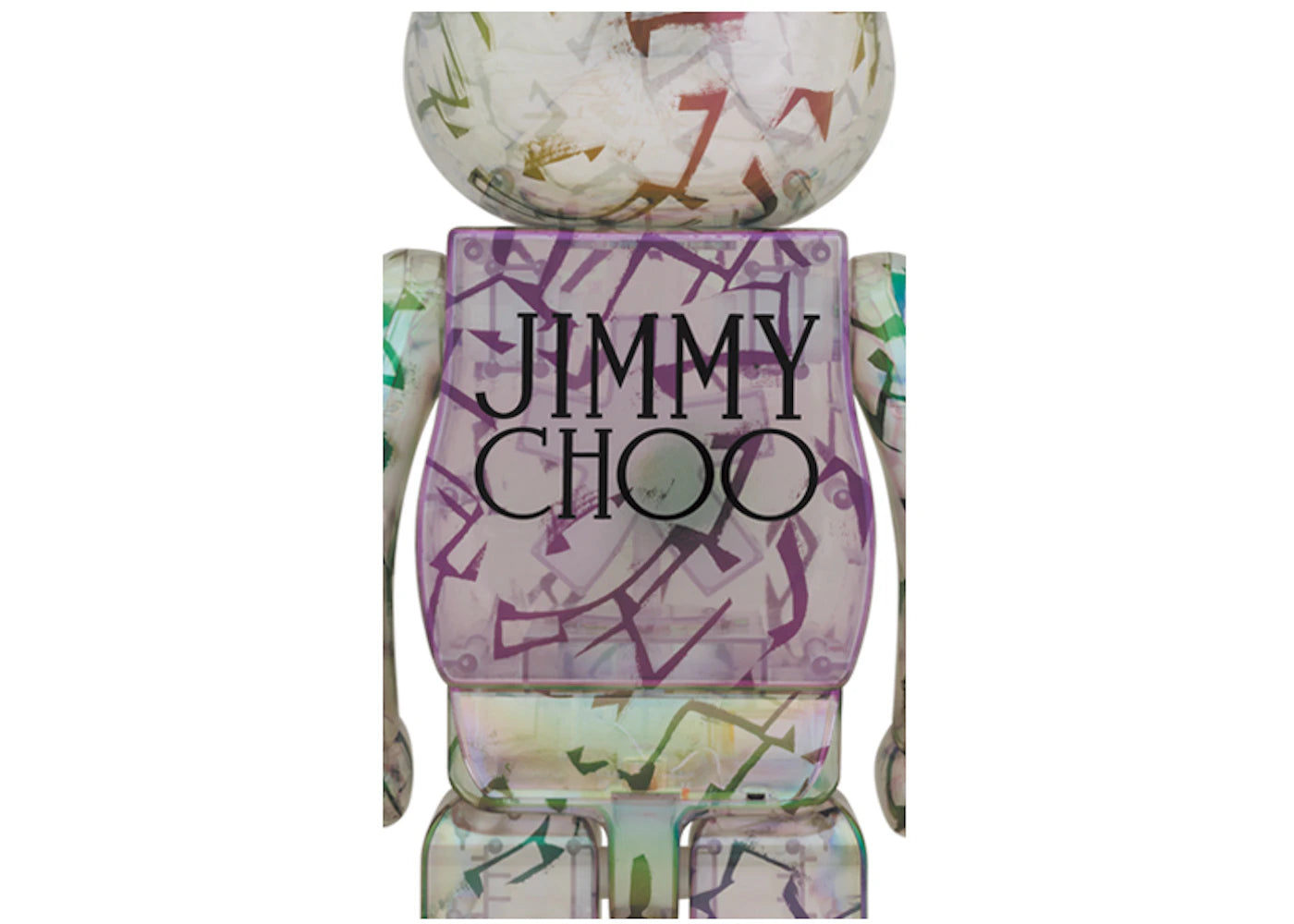 Bearbrick x Jimmy Choo x Eric Haze Curated By: Poggy 1000% Light Up - vue secondaire B