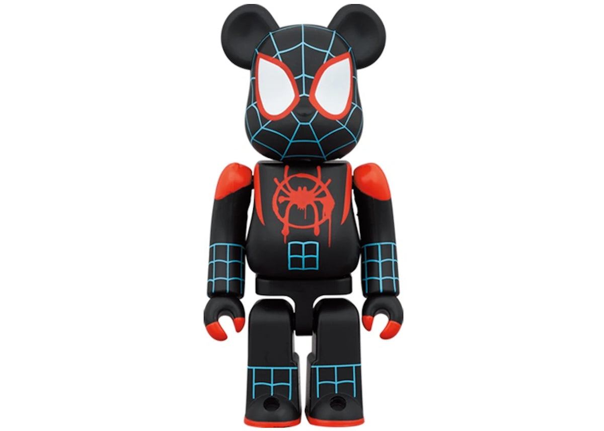 Bearbrick x Marvel Spider-Man: Into the Spider-Verse Miles Morales 100% & 400% Set - vue secondaire A