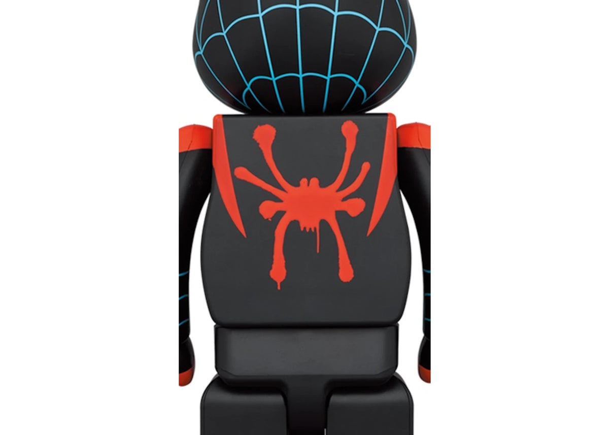 Bearbrick x Marvel Spider-Man: Into the Spider-Verse Miles Morales 100% & 400% Set - vue secondaire B