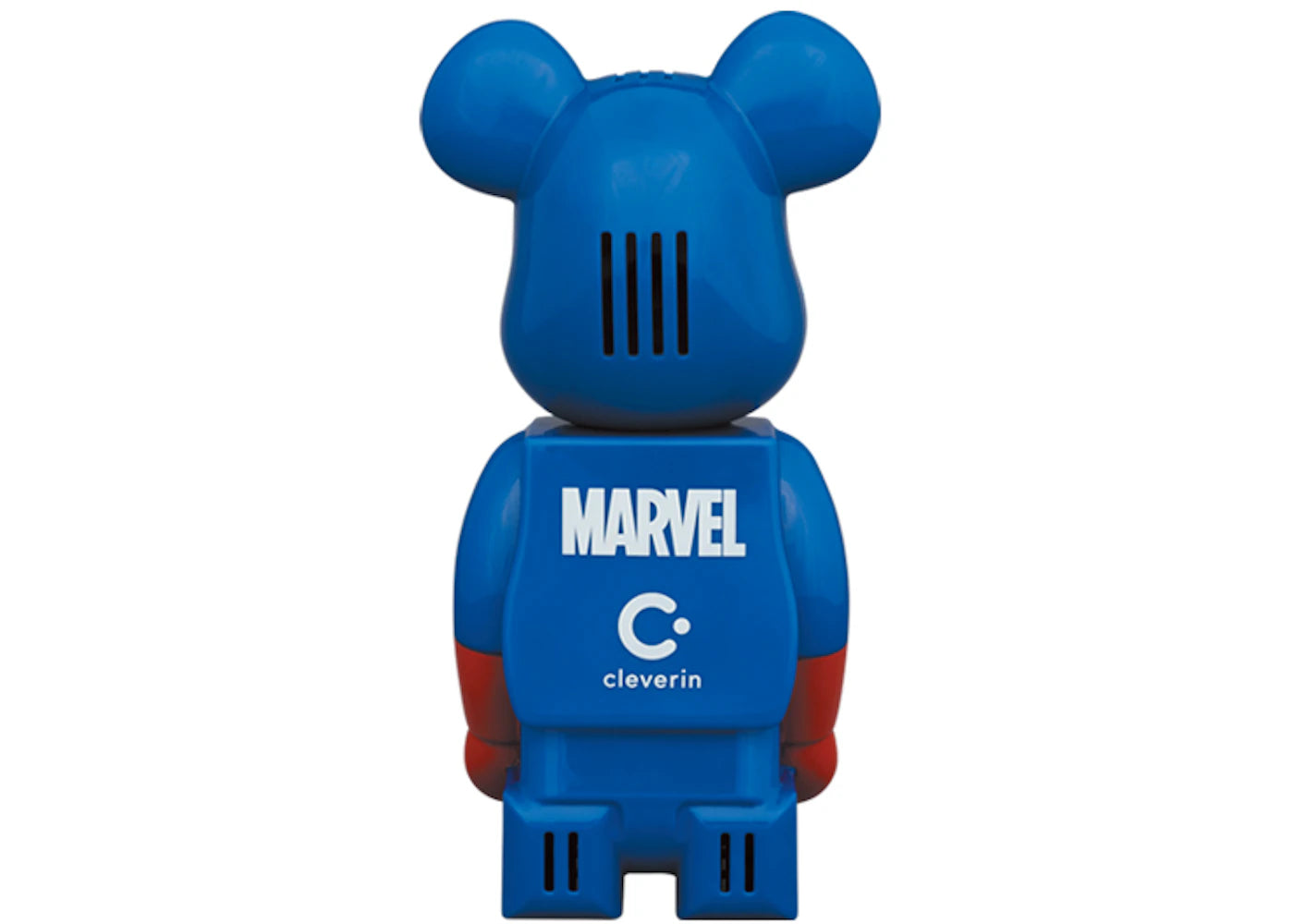 Bearbrick x Marvel x Cleverin Captain America Air Freshener Blue