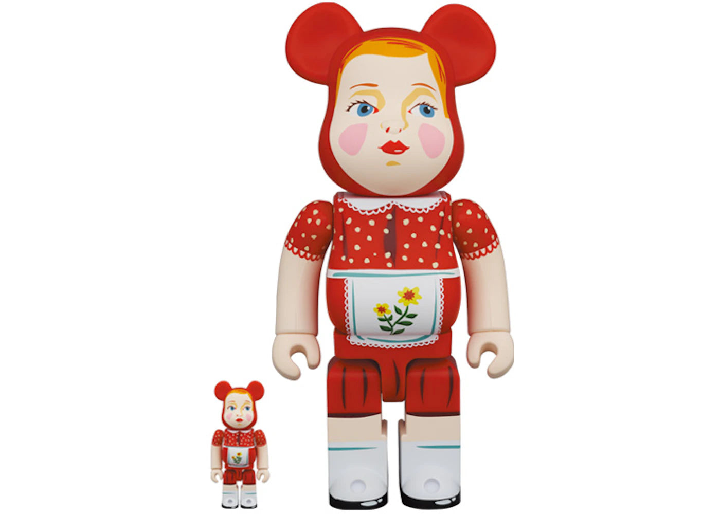 Bearbrick x Nathalie Lete Chaperon Rouge 100% & 400% Set - vue secondaire A