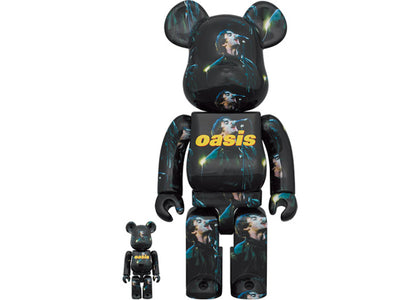 Bearbrick x Oasis Knebworth 1996 (Liam Gallagher) 100% & 400% Set - product view 2